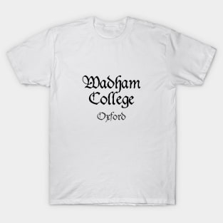 Oxford Wadham College Medieval University T-Shirt